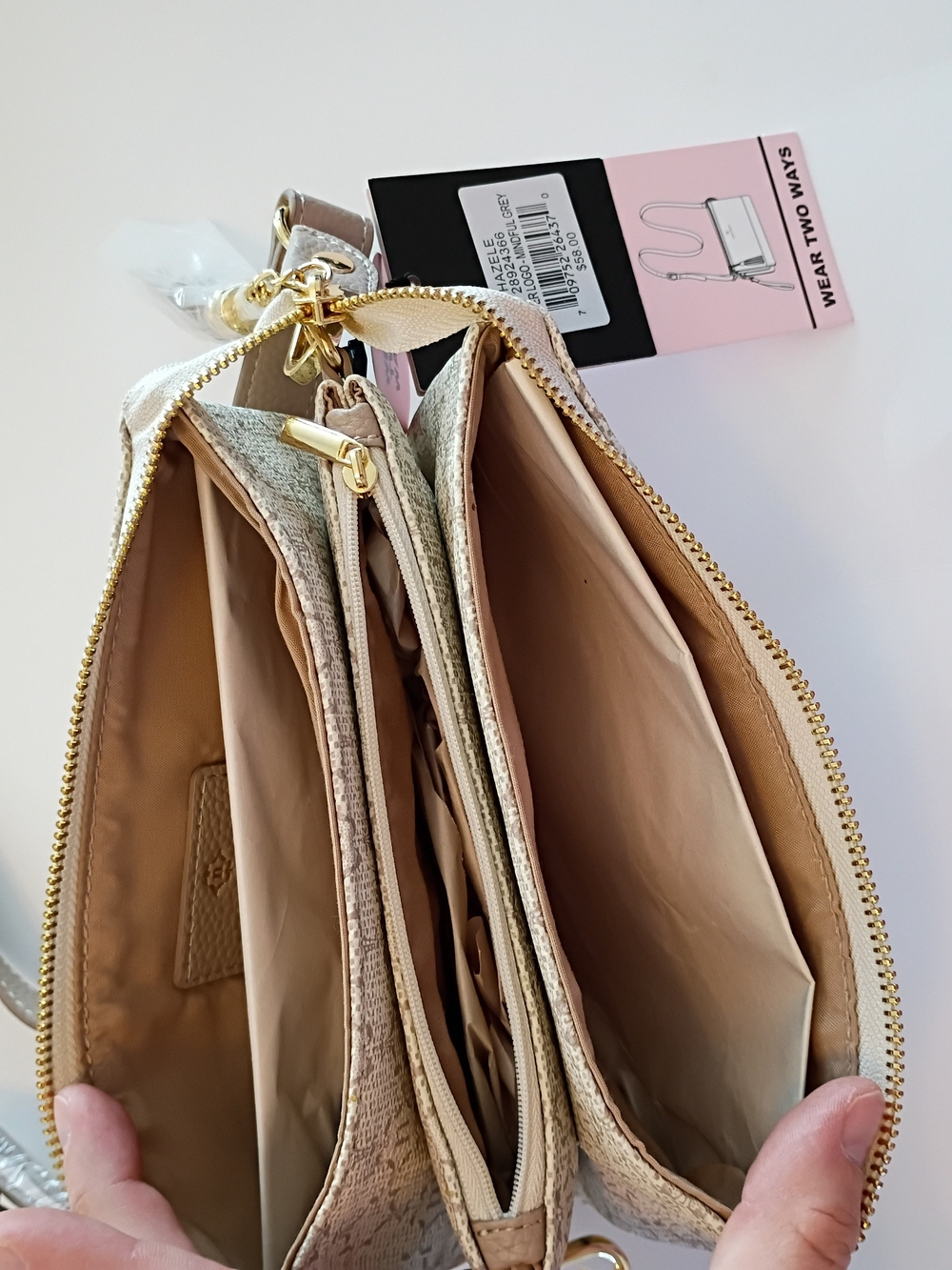 Nanette Lepore Cream Crossbody Bag - Picture 4 of 9